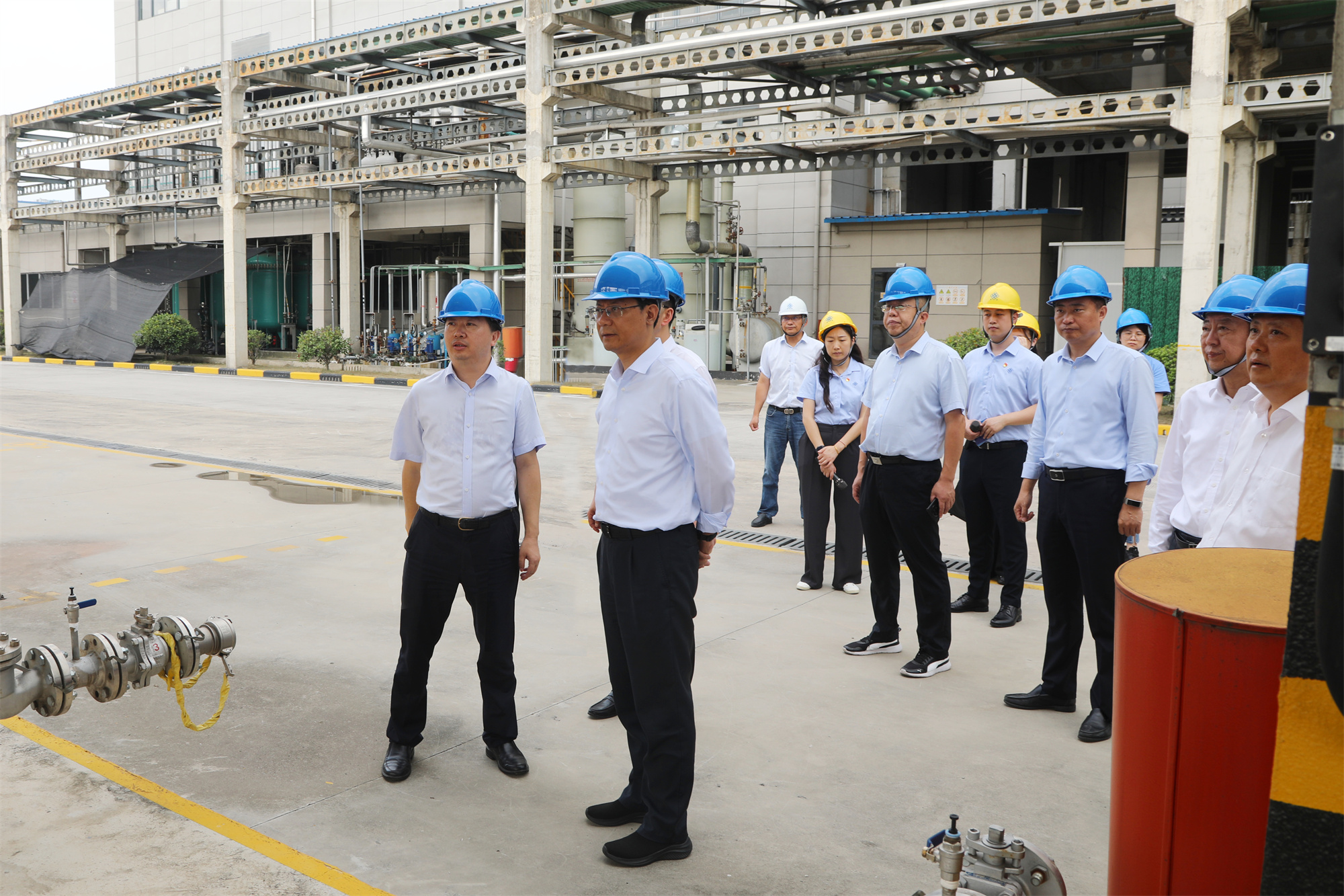 市委书记王进健赴元慧软件药业开展节前安全生产检查